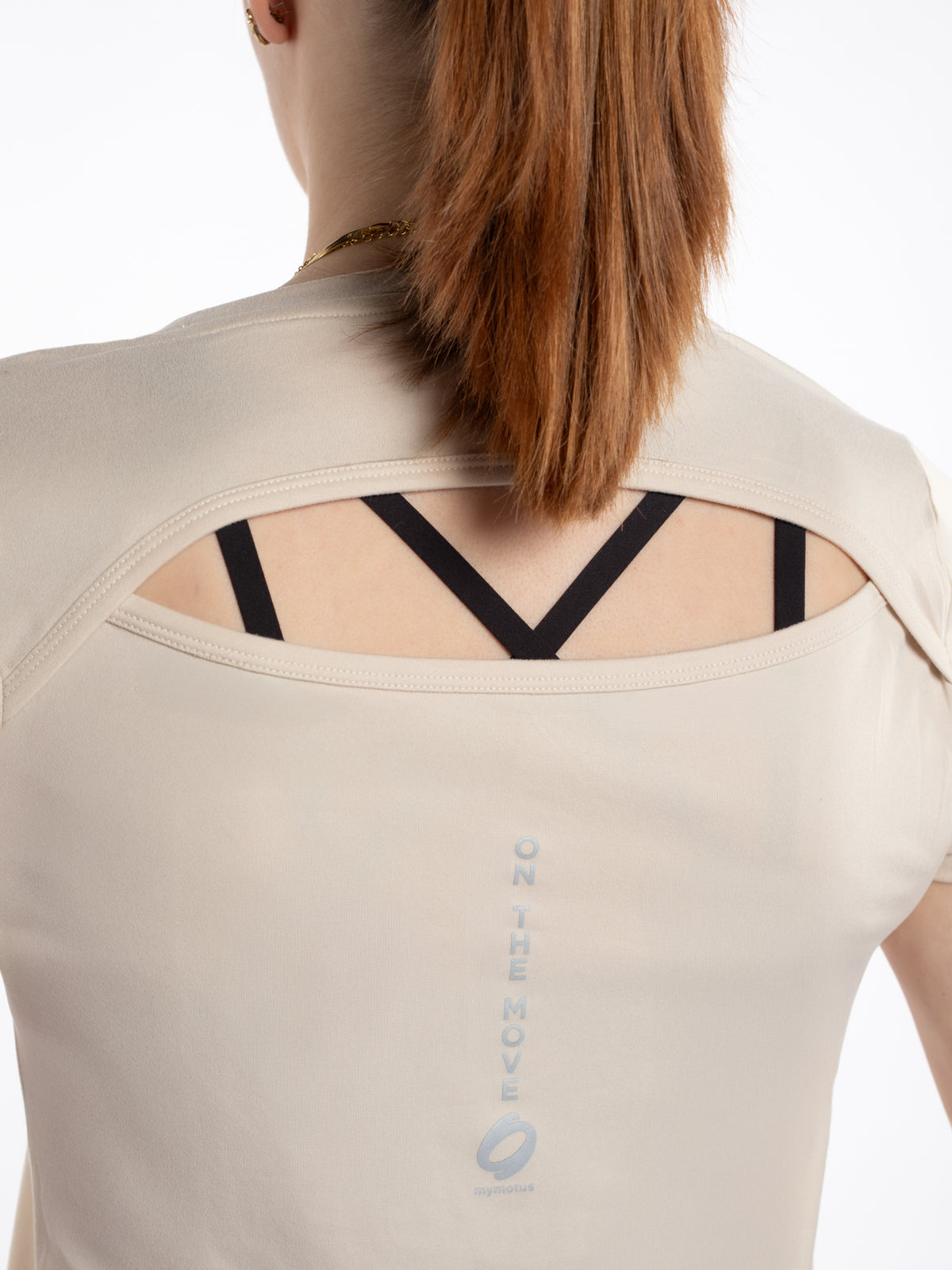 Mymotus Ladies Relaxed T-Shirt Oat Milk YW22