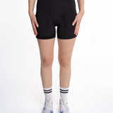Mymotus Ladies Comfort Running Tight Short Jet Black RW61
