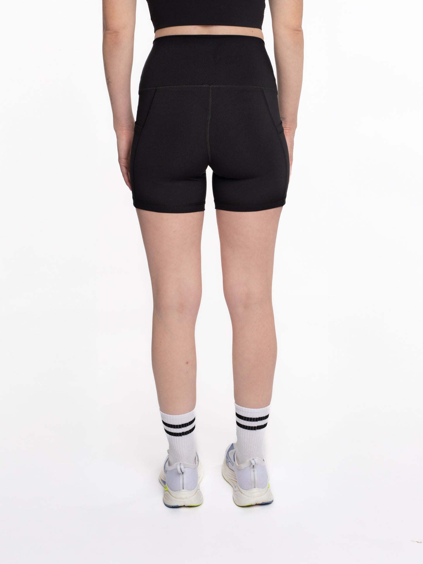 Mymotus Ladies Comfort Running Tight Short Jet Black RW61