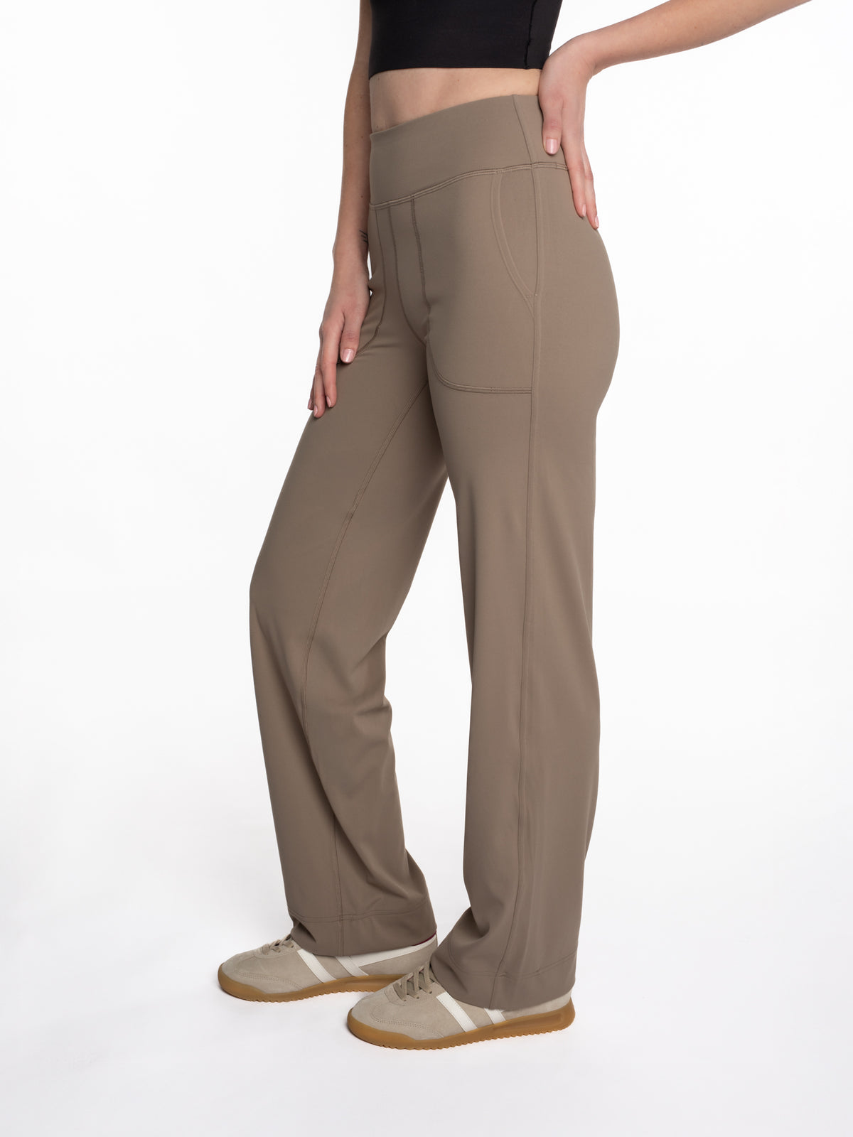 Mymotus Ladies Fitness Jazzpant Coffee Quartz YW101