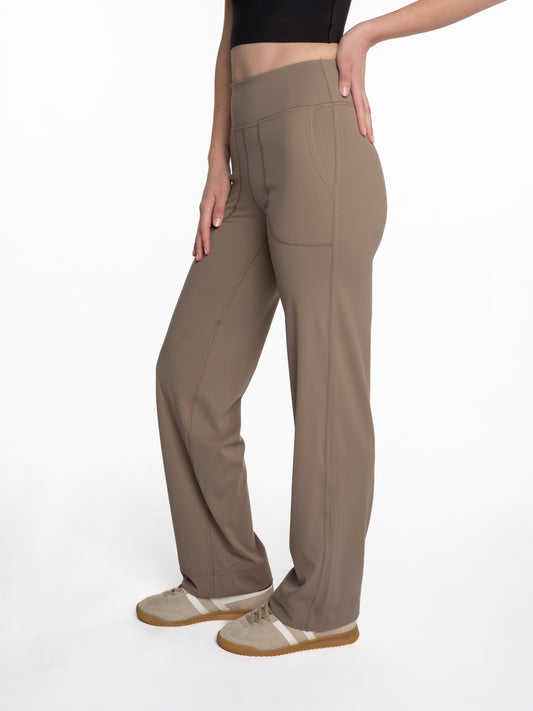 Mymotus Ladies Fitness Jazzpant Coffee Quartz YW101
