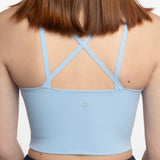 Mymotus Ladies Crop Bra Blue Bell FB132