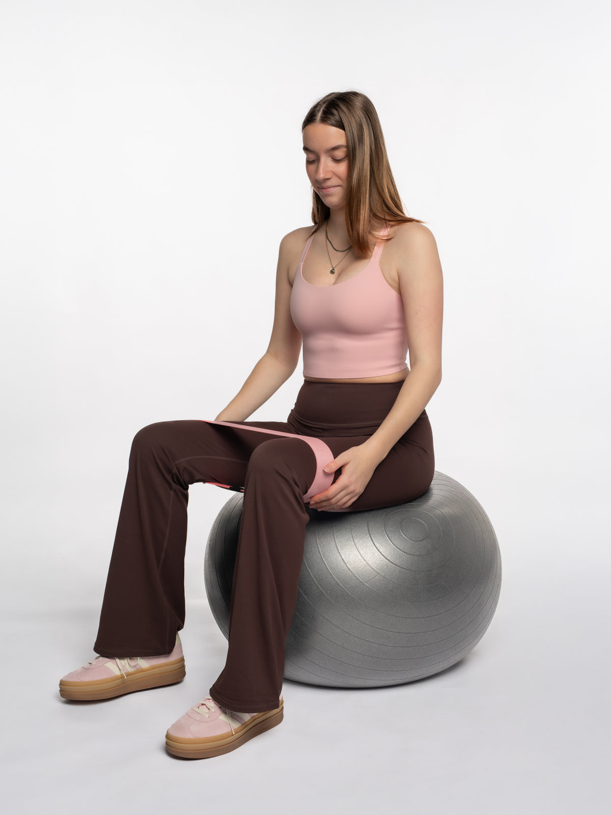 Mymotus Ladies Fitness Yoga Tight Dark Espresso YW55