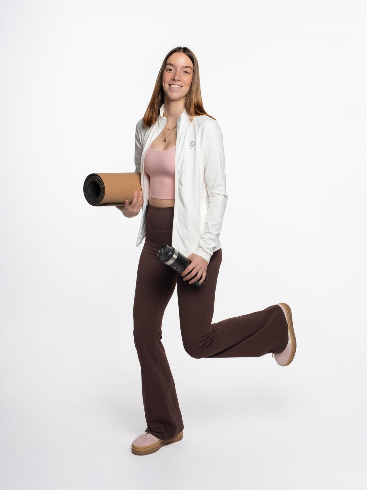 Mymotus Ladies Fitness Yoga Tight Dark Espresso YW55