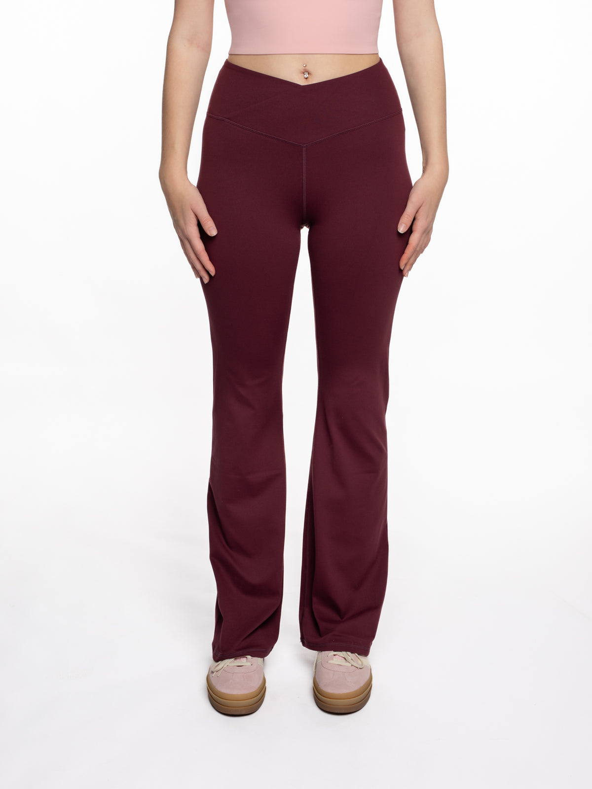 Mymotus Ladies Fitness Yoga Tight Windsor Wine YW54