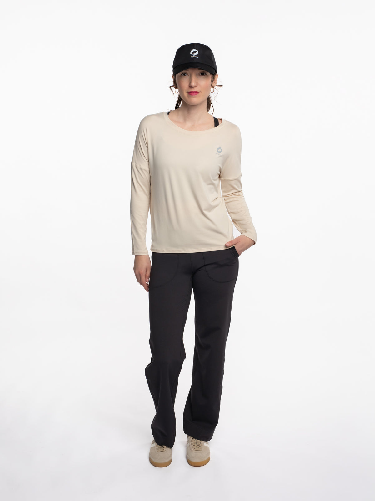 Mymotus Ladies Longsleeve Shirt Oat Milk YW33