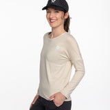 Mymotus Ladies Longsleeve Shirt Oat Milk YW33