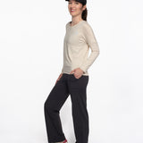 Mymotus Ladies Longsleeve Shirt Oat Milk YW33