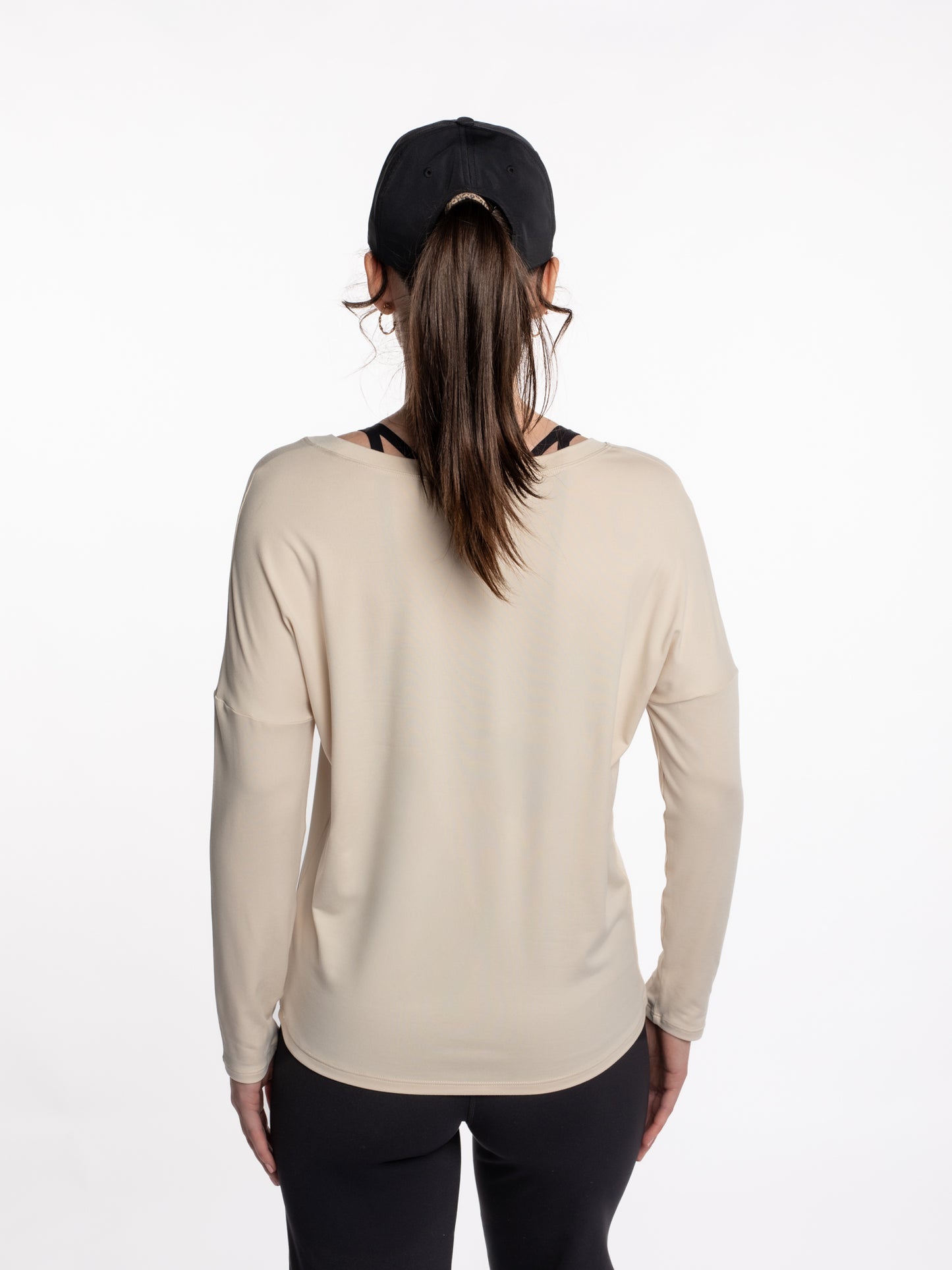 Mymotus Ladies Longsleeve Shirt Oat Milk YW33