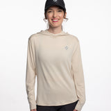 Mymotus Ladies Kapuzen Shirt Oat Milk YW35