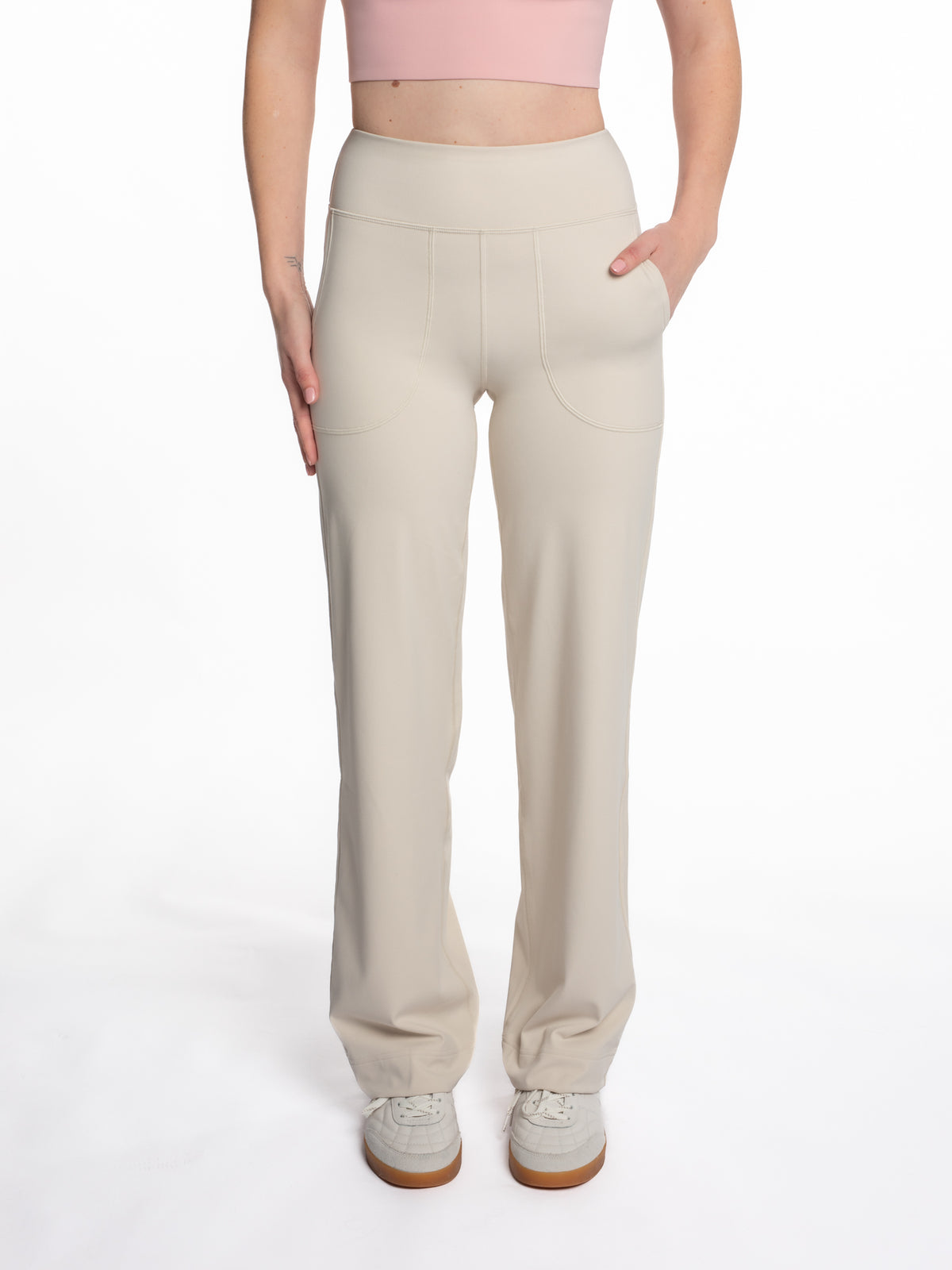 Mymotus Ladies Fitness Jazzpant Oat Milk YW101