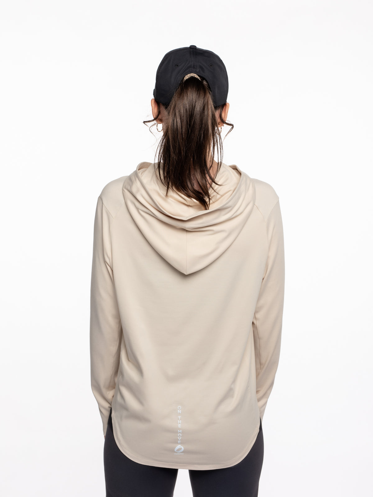 Mymotus Ladies Kapuzen Shirt Oat Milk YW35