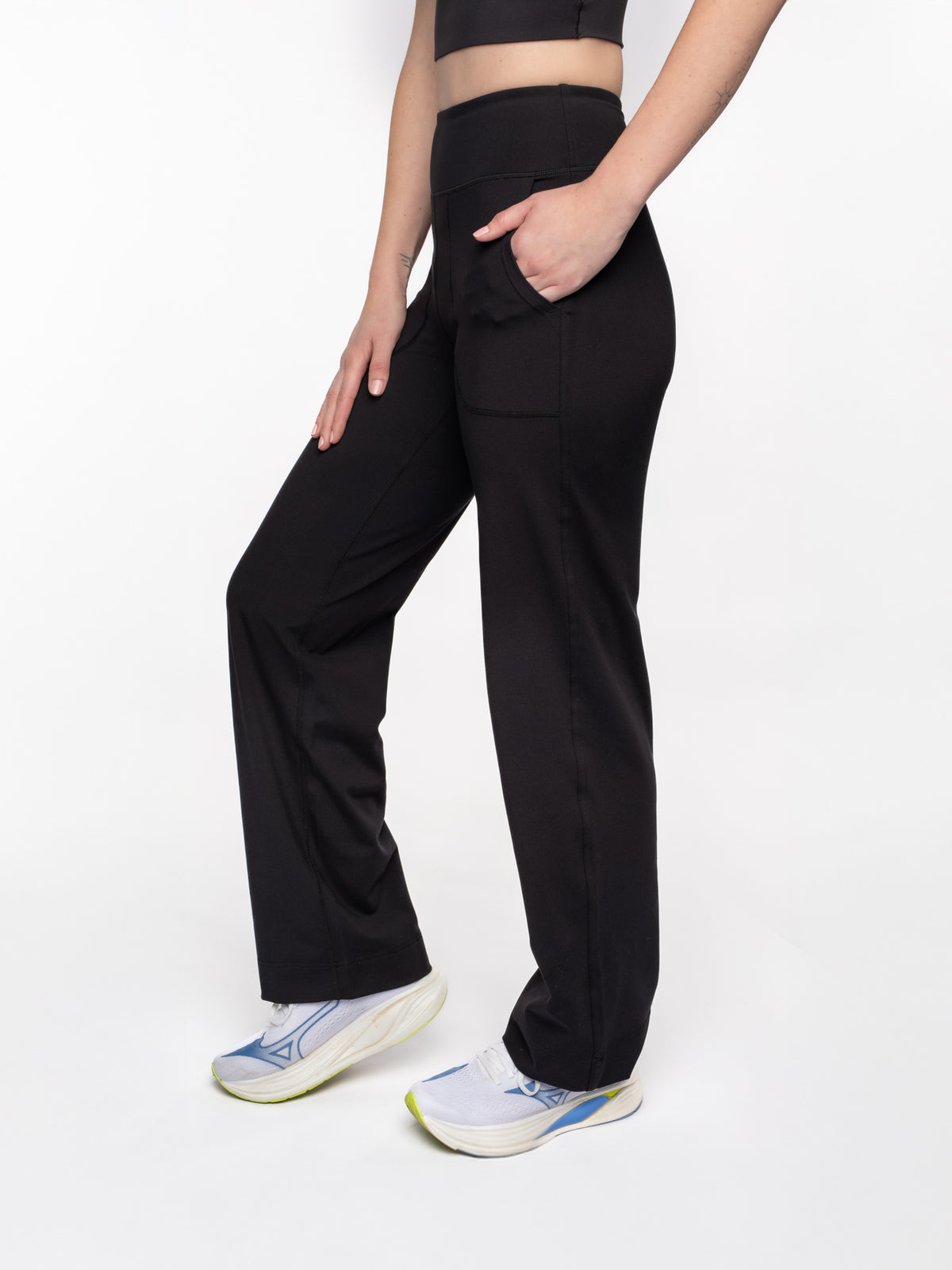 Mymotus Ladies Fitness Jazzpant Jet Black YW101 NOS