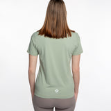 Mymotus Ladies V-neck T-shirt Tea Green YW25