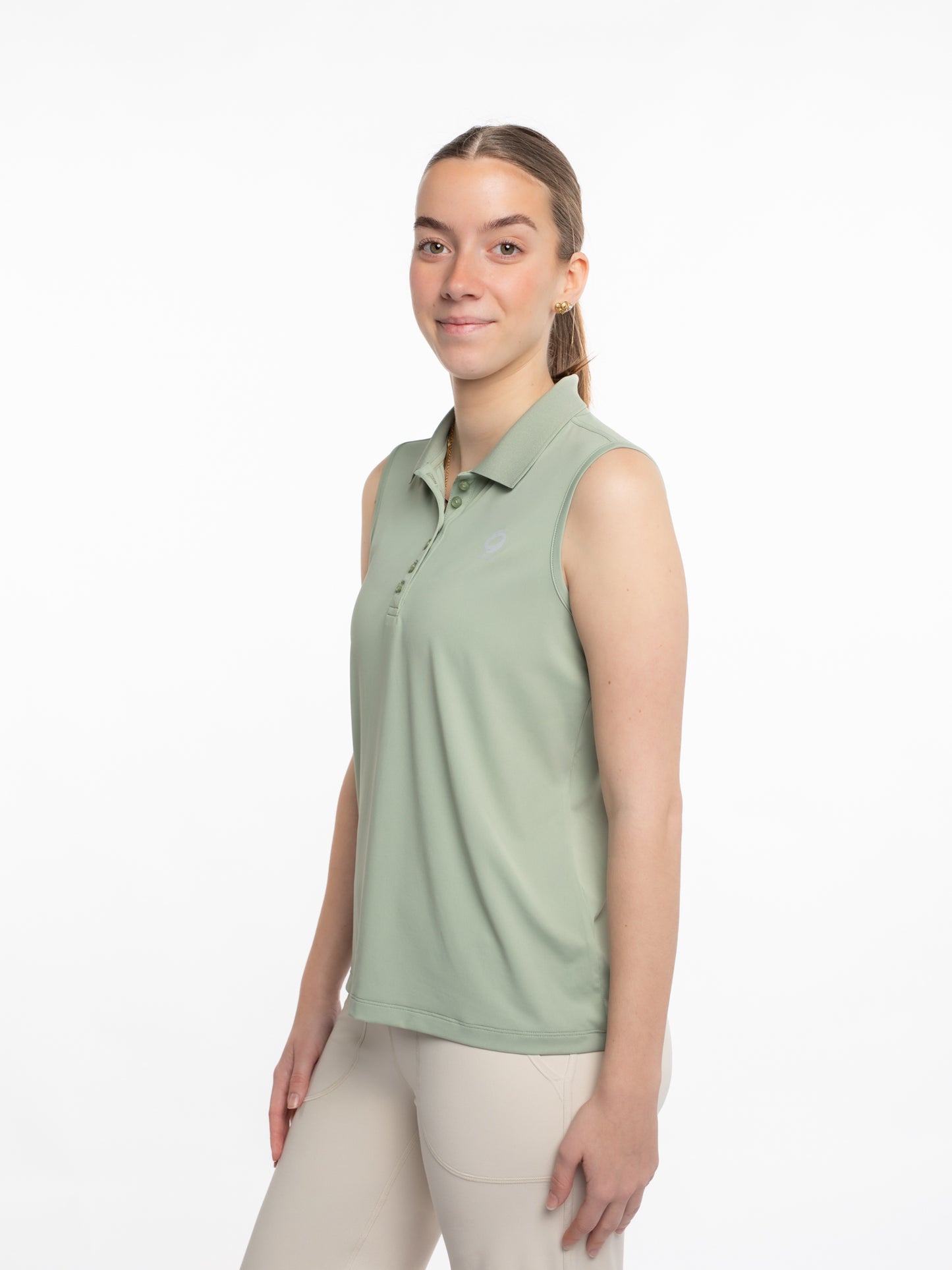 Mymotus Ladies Polo Top Tea Green YW12