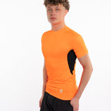 Mymotus Men Comfort Running T-Shirt Shocking Orange RM23