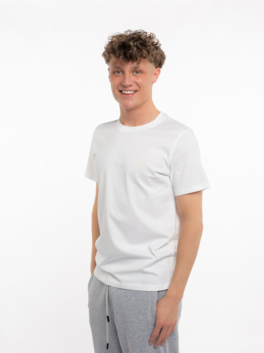 Mymotus Men Basic Cotton T-Shirt weiß RM25