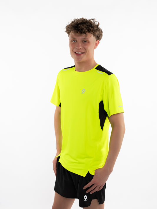Mymotus Men Comfort Running T-Shirt  Neon Yellow RM21