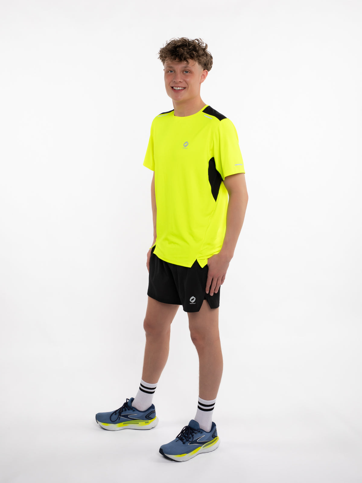 Mymotus Men Comfort Running T-Shirt  Neon Yellow RM21