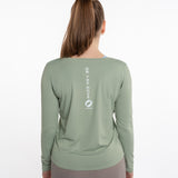 Mymotus Ladies Longsleeve Shirt Tea Green