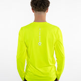 Mymotus Men Comfort Running Longsleeve Shirt Neon Gelb