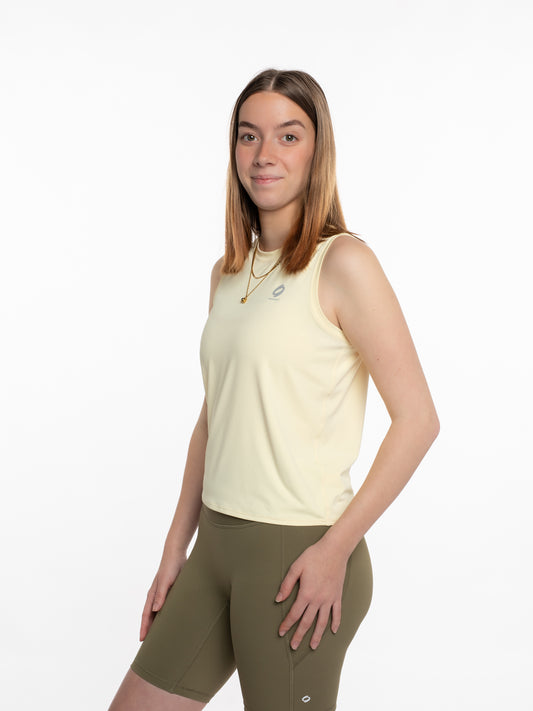 Mymotus LadiesTanktop Soft Yellow YW11