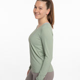 Mymotus Ladies Longsleeve Shirt Tea Green