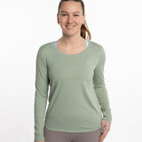 Mymotus Ladies Longsleeve Shirt Tea Green