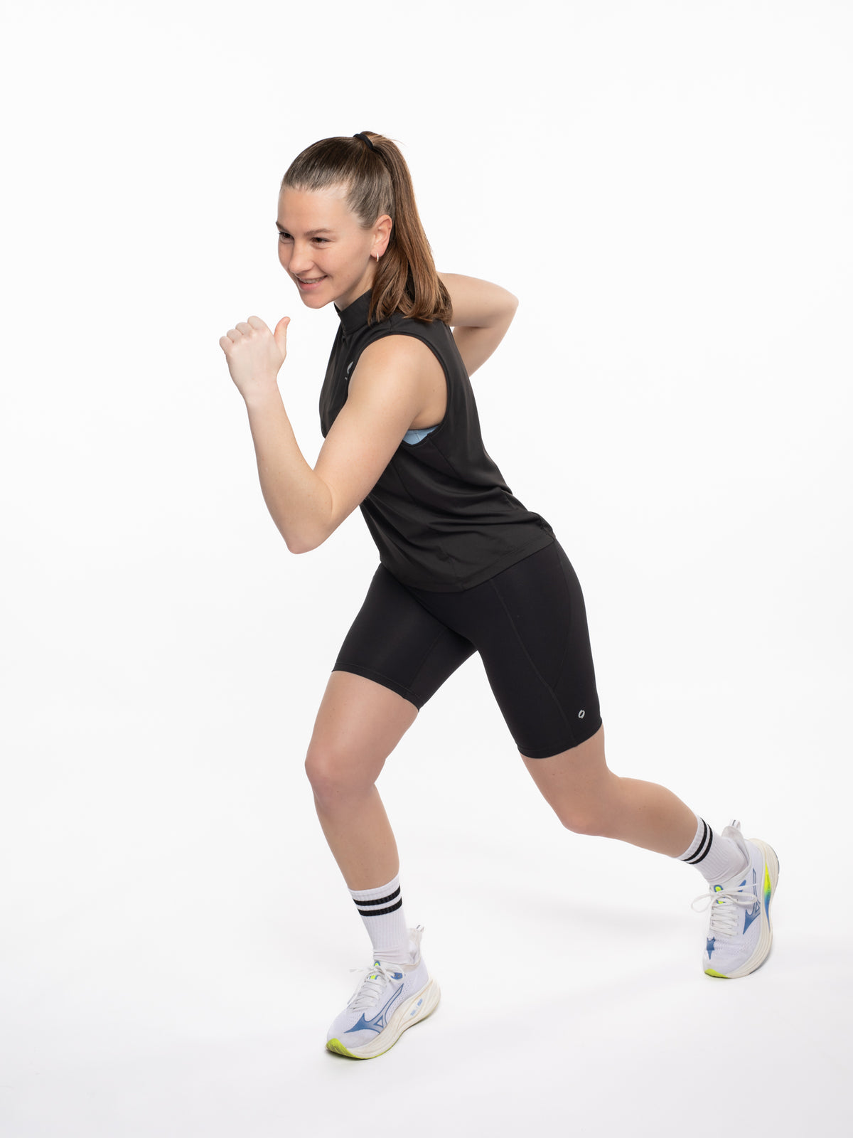 Mymotus Ladies Fitness Top black YW12