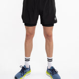 Mymotus Men Comfort Running Twin Short Black RM 81 NOS