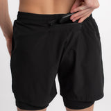 Mymotus Men Comfort Running Twin Short Black RM 81 NOS