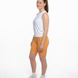 Mymotus Ladies Fitness Tight short Golden Nugget YW71