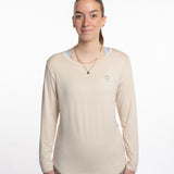 Mymotus Ladies Longsleeve Shirt Oat Milk YW34