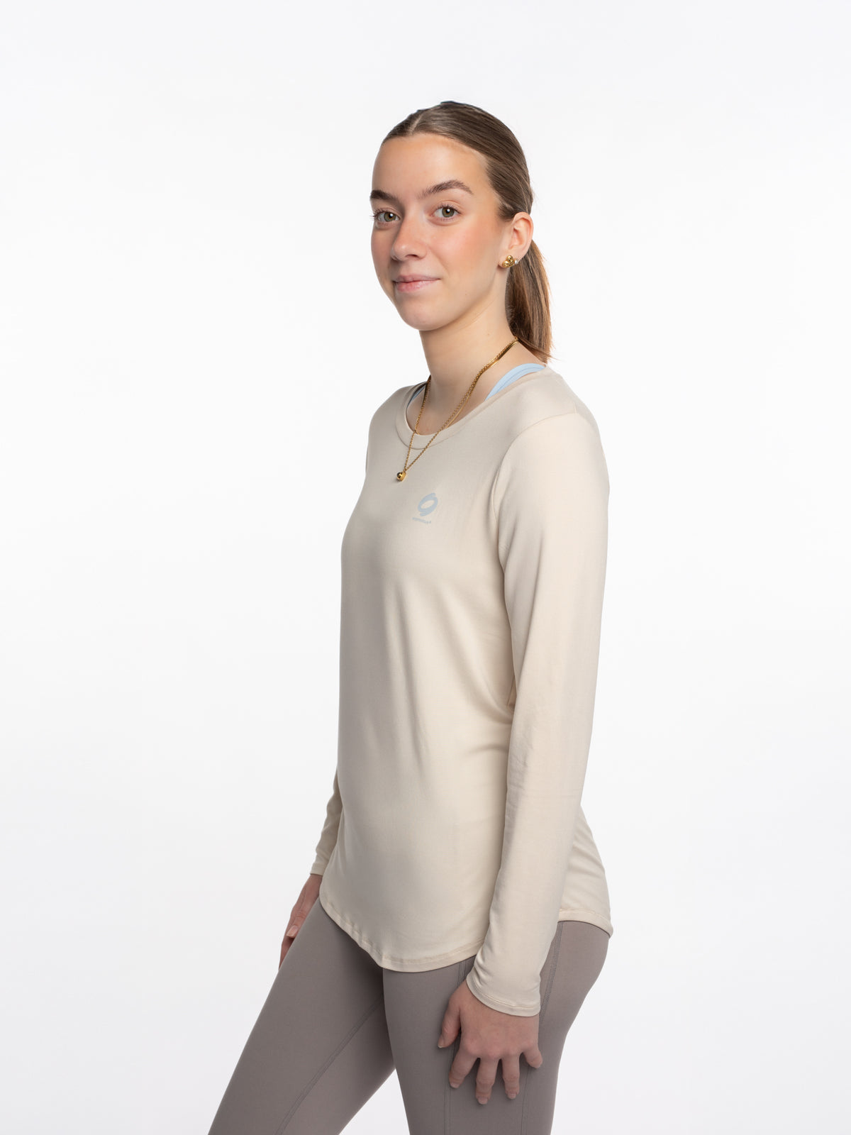 Mymotus Ladies Longsleeve Shirt Oat Milk YW34
