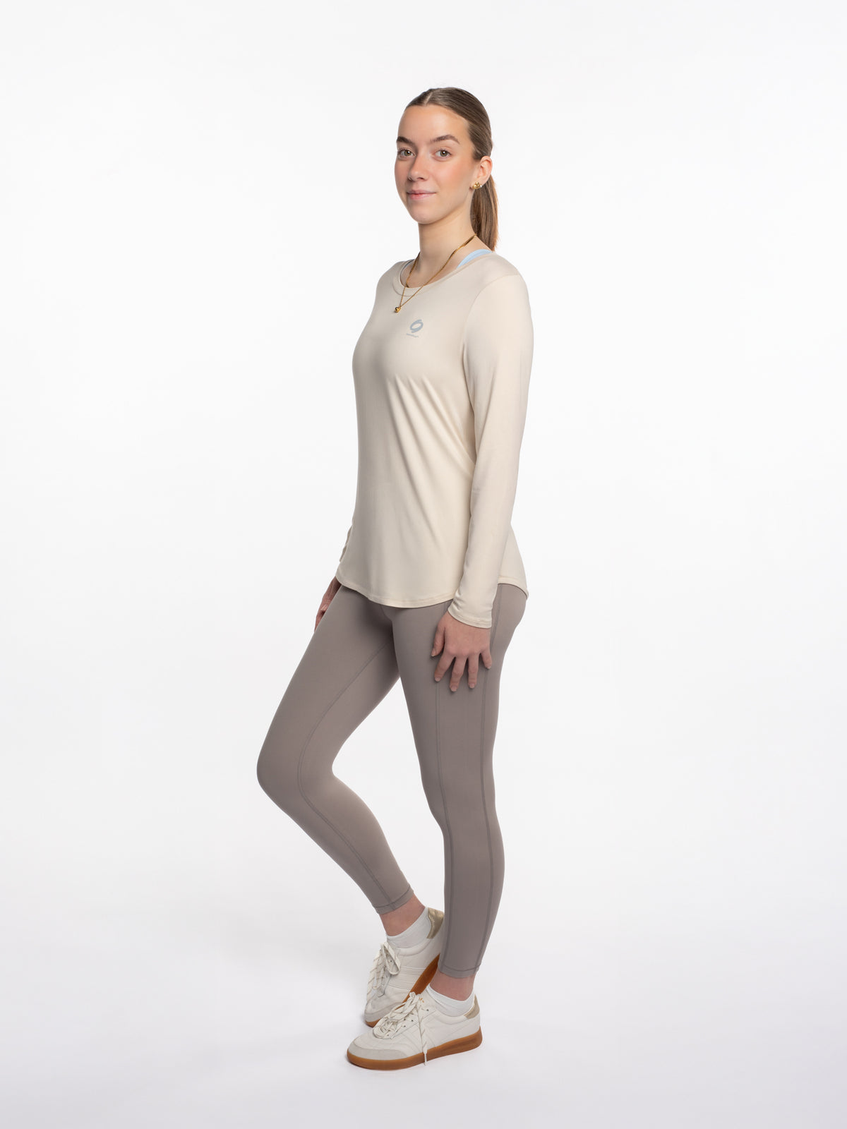 Mymotus Ladies Longsleeve Shirt Oat Milk YW34