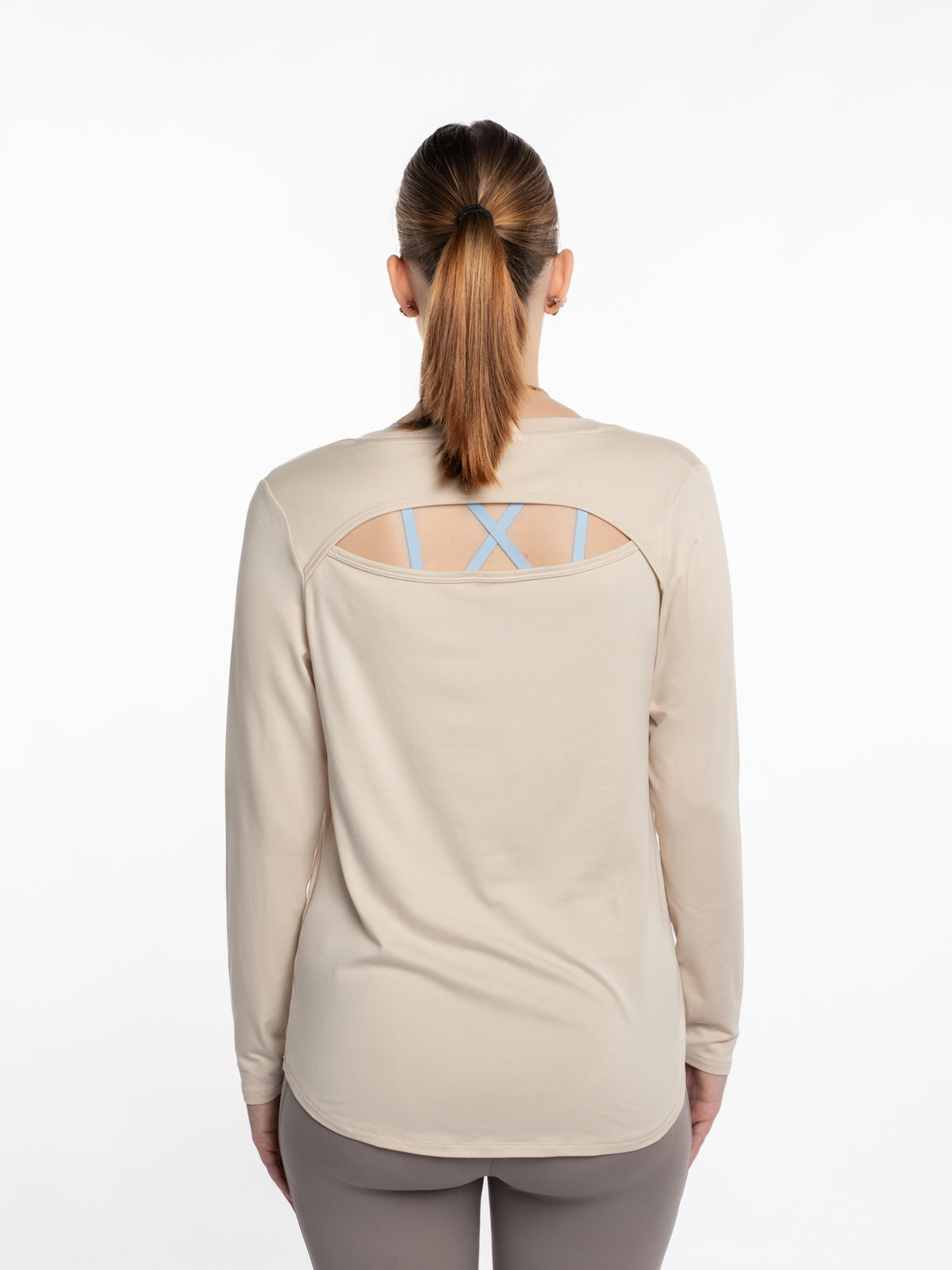 Mymotus Ladies Longsleeve Shirt Oat Milk YW34