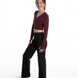 Mymotus Ladies Fitness Jazzpant Jet Black YW101 NOS