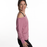 Mymotus Ladies Longsleeve Relax Yoga Shirt Soft Rose YW37