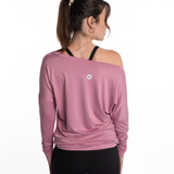 Mymotus Ladies Longsleeve Relax Yoga Shirt Soft Rose YW37