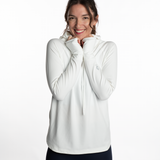 Mymotus Ladies Comfort Hoodie Offwhite YW122