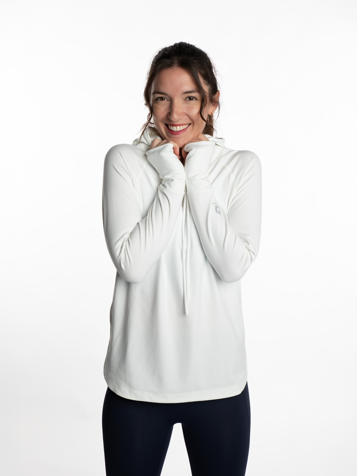 Mymotus Ladies Comfort Hoodie Offwhite YW122
