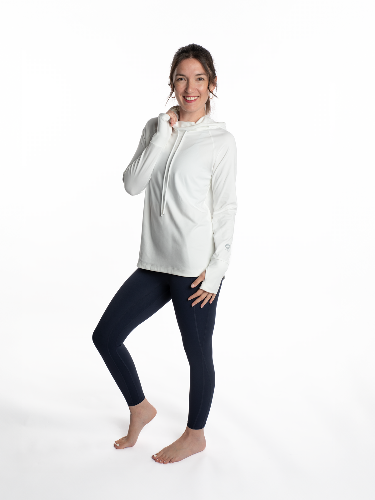Mymotus Ladies Comfort Hoodie Offwhite YW122