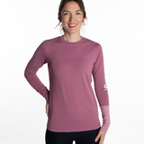 Mymotus Ladies Comfort Running Longsleeve Shirt Bordeaux RW35