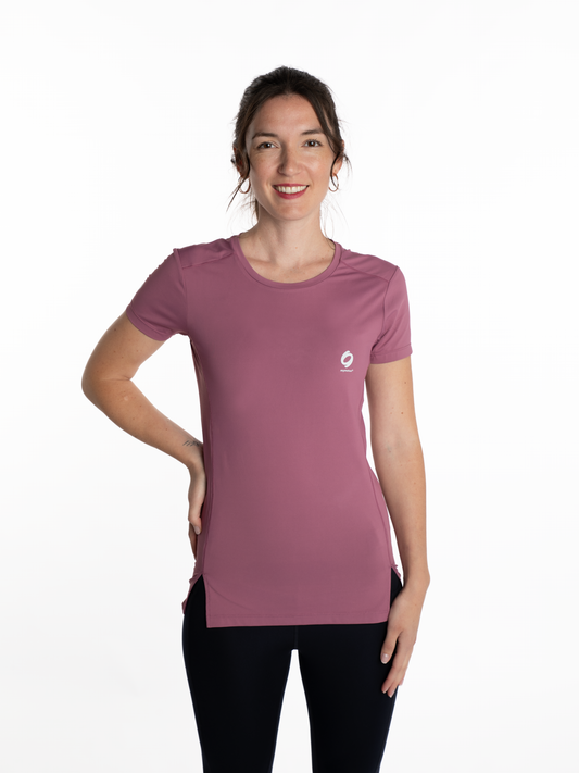 Mymotus Ladies Comfort Running T-Shirt Bordeaux RW24
