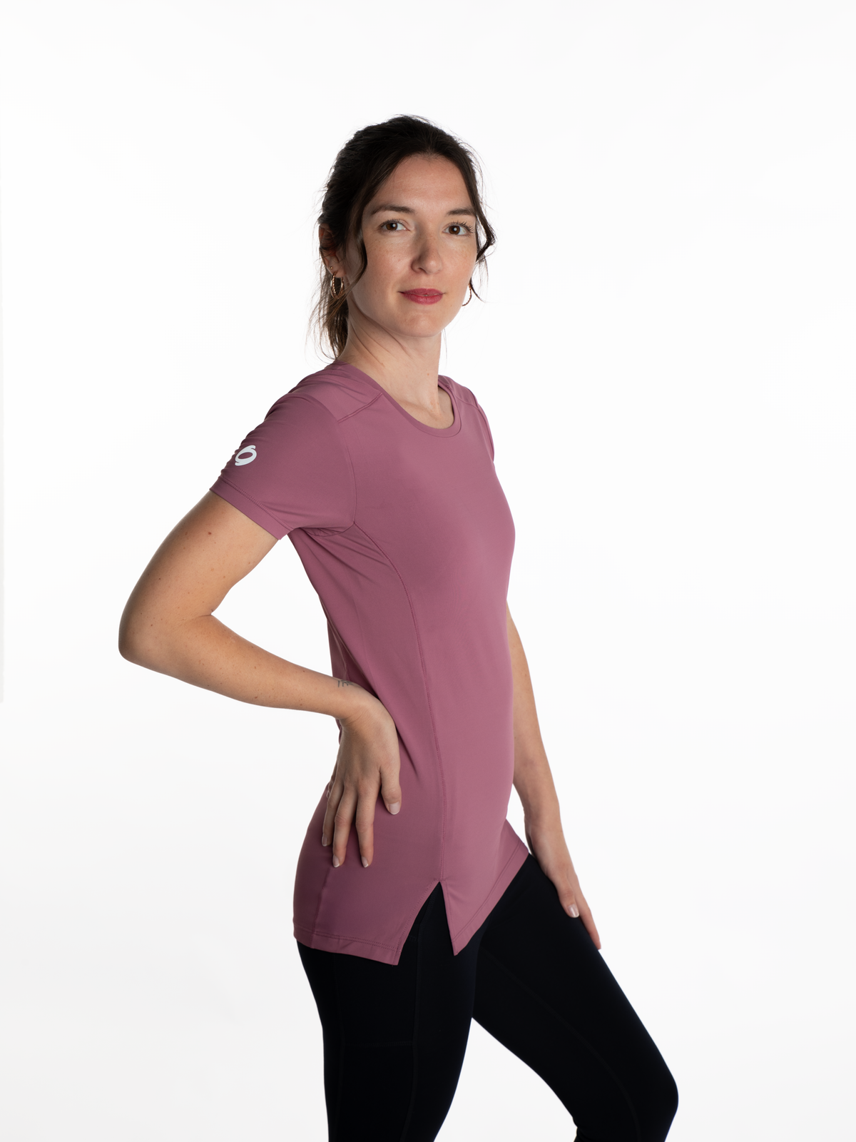 Mymotus Ladies Comfort Running T-Shirt Bordeaux RW24