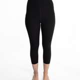 Mymotus Ladies Comfort Running Tight 3/4 Jet Black RW51 NOS