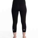 Mymotus Ladies Comfort Running Tight 3/4 Jet Black RW51 NOS