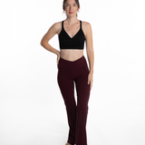 Mymotus Ladies Fitness Yoga Tight Windsor Wine YW54