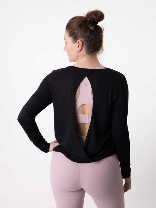 Mymotus Ladies Longsleeve Shirt Jet Black YW31