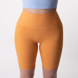 Mymotus Ladies Fitness Tight short Golden Nugget YW71